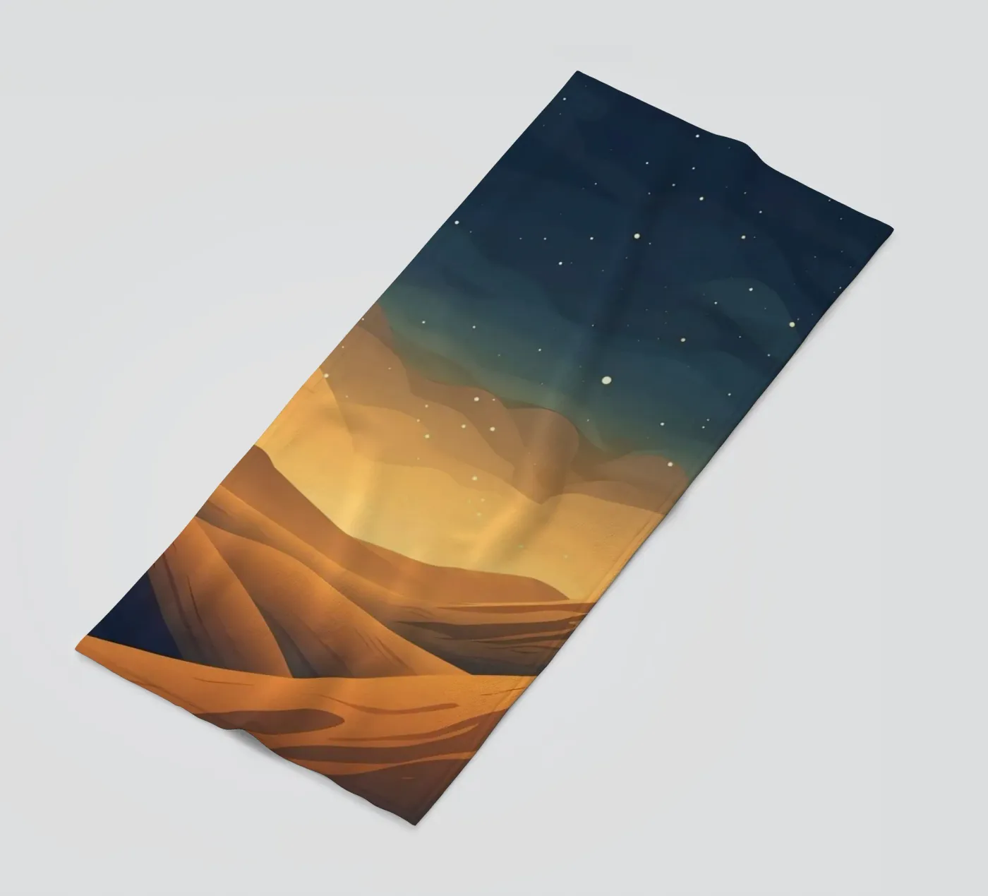 landscape moonlight telo mare da twillight