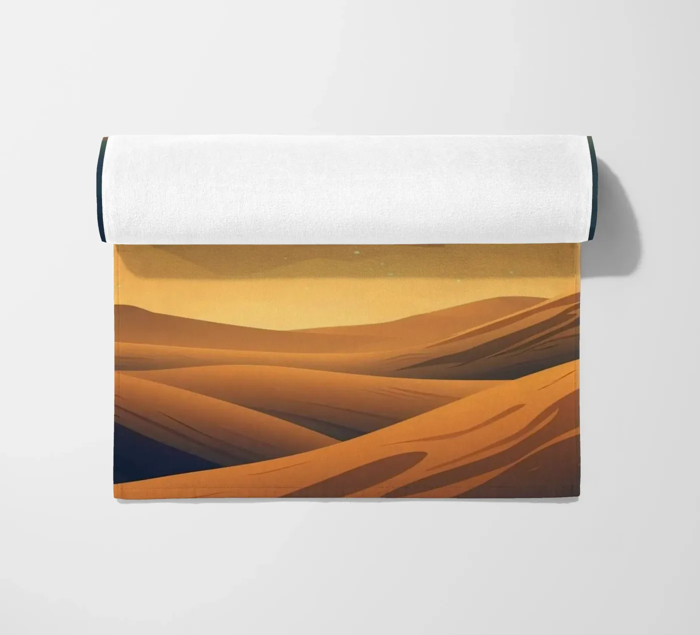 landscape moonlight telo mare da twillight