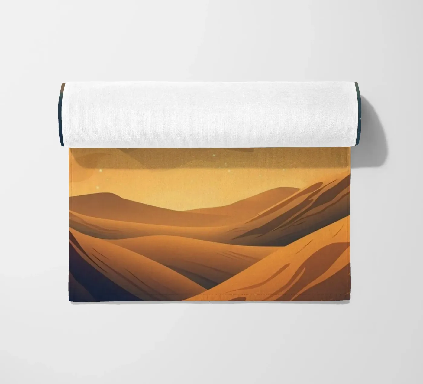 landscape moonlight telo mare da twillight