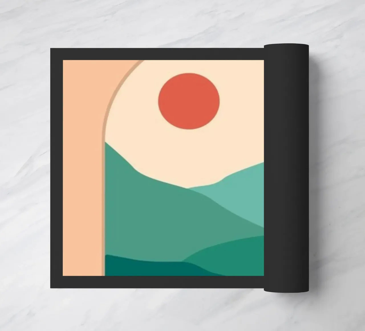 silhouette gradient paillasson de twillight