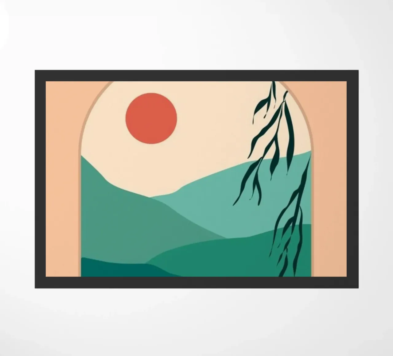 silhouette gradient paillasson de twillight