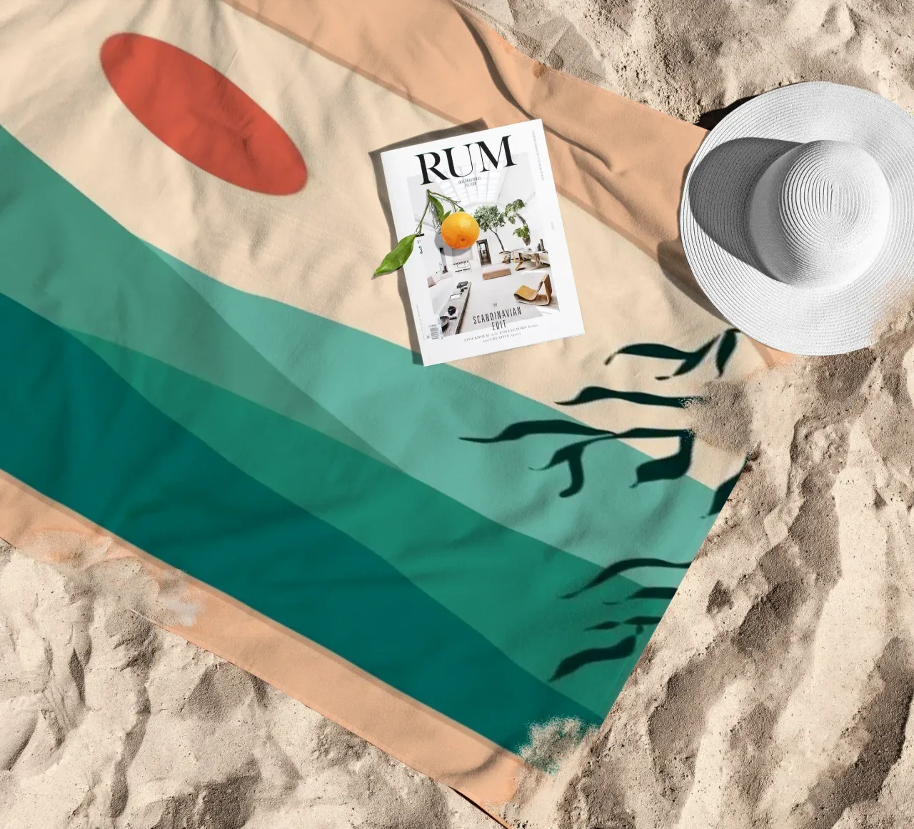 silhouette gradient telo mare da twillight