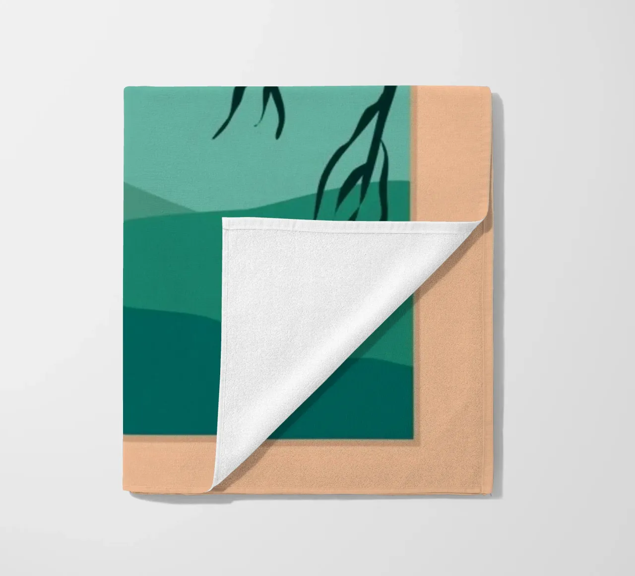 silhouette gradient telo mare da twillight