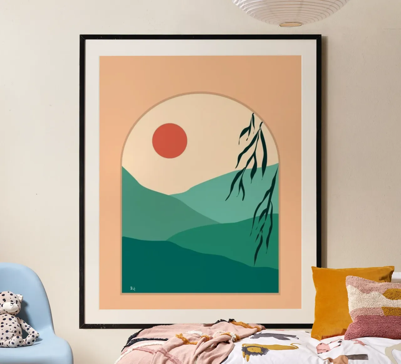 silhouette gradient poster da twillight