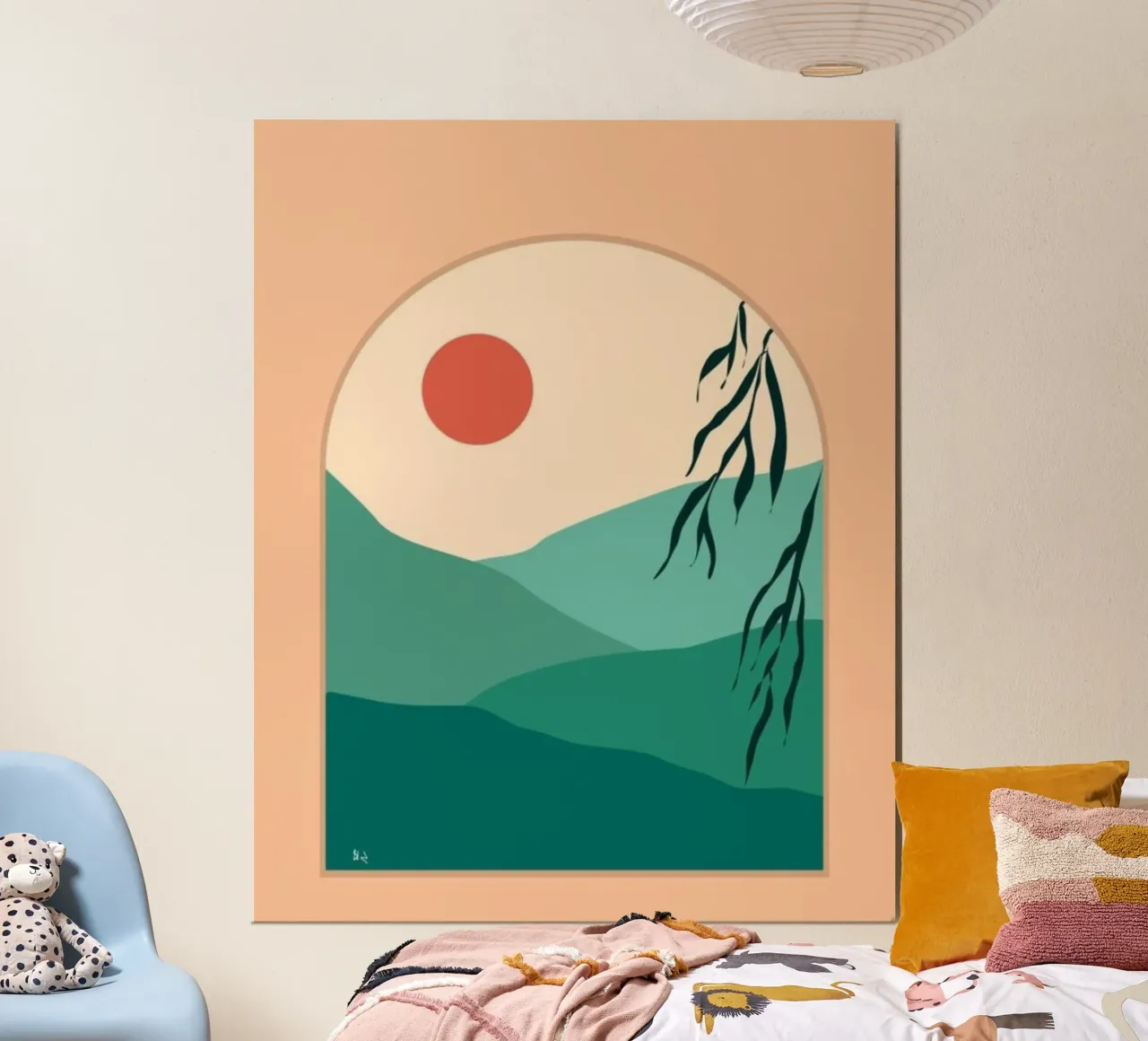 silhouette gradient poster da twillight