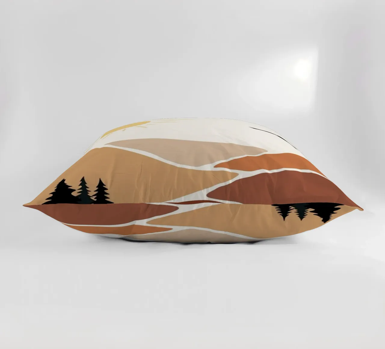 mountains birds trees cuscino da twillight