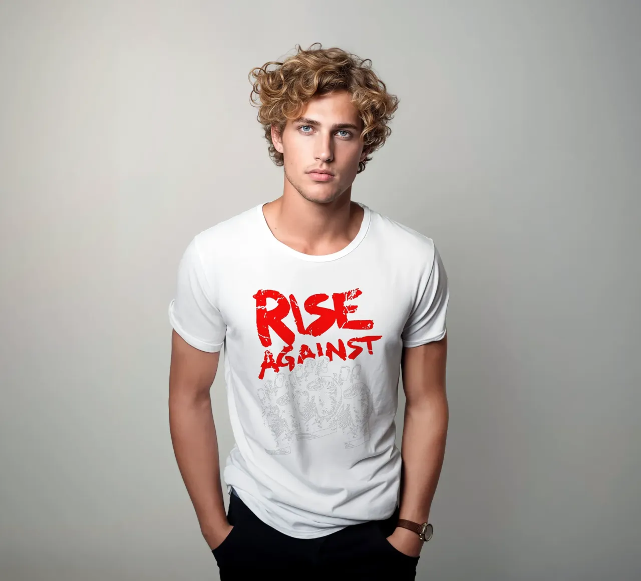 Maglietta Rise Against Basic t-shirt da dhikafitra.png1