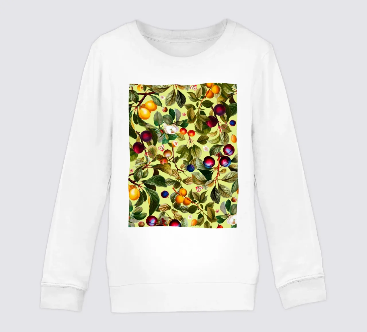 Vintage Fruit Pattern XXI felpa bambino da burcukorkmazyurek