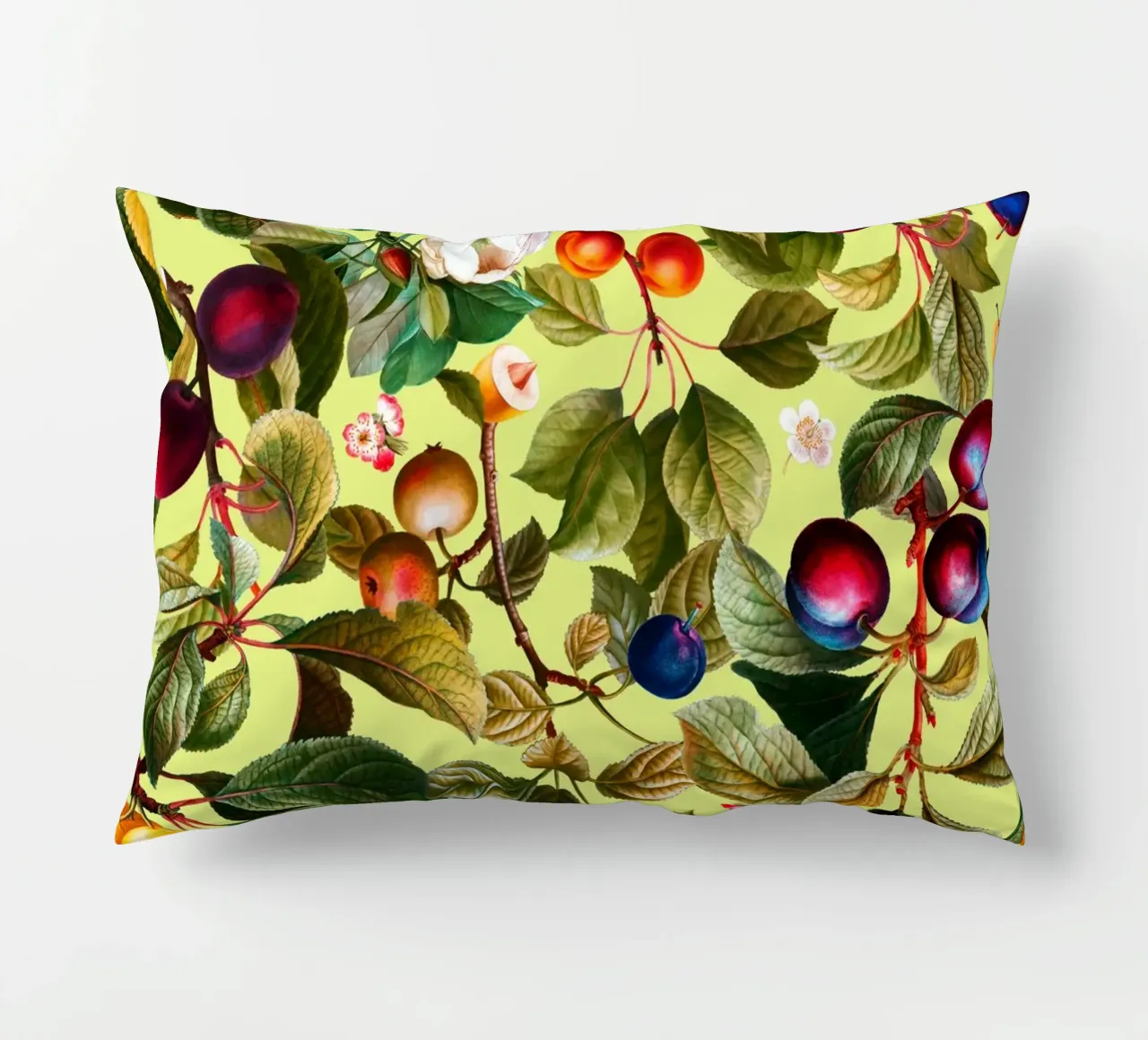 Vintage Fruit Pattern XXI cuscino da burcukorkmazyurek