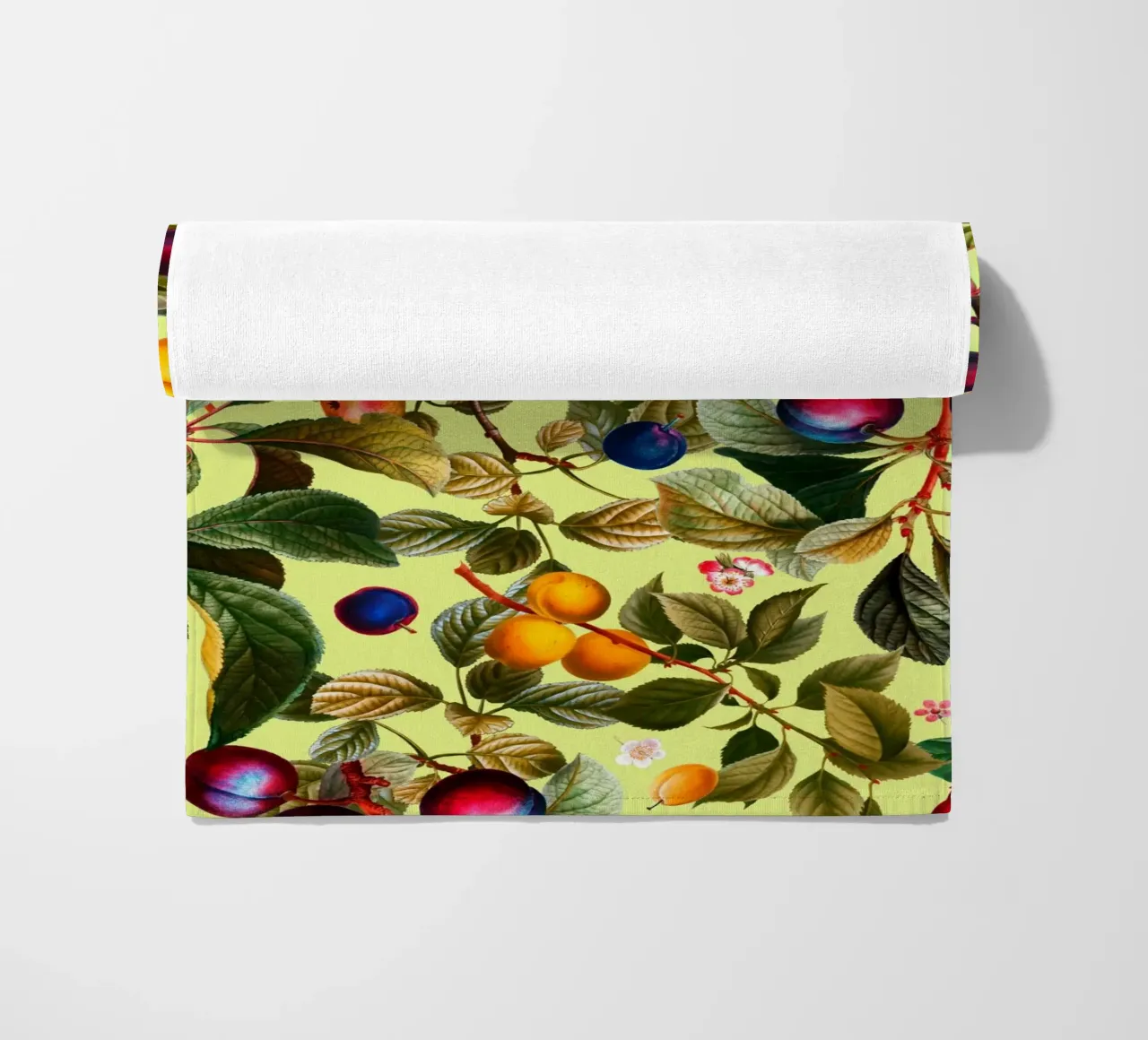 Vintage Fruit Pattern XXI telo mare da burcukorkmazyurek