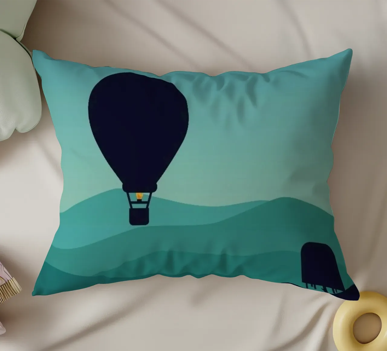 minimalist design gradient cuscino da twillight