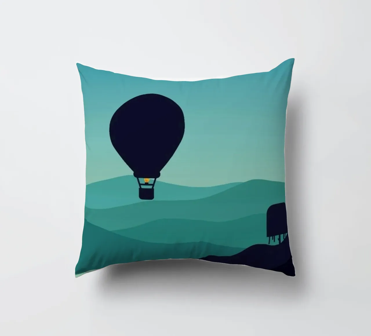 minimalist design gradient cuscino da twillight