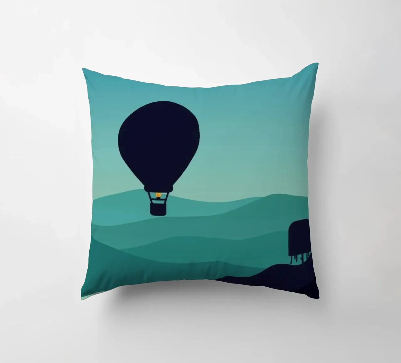 minimalist design gradient cuscino da twillight