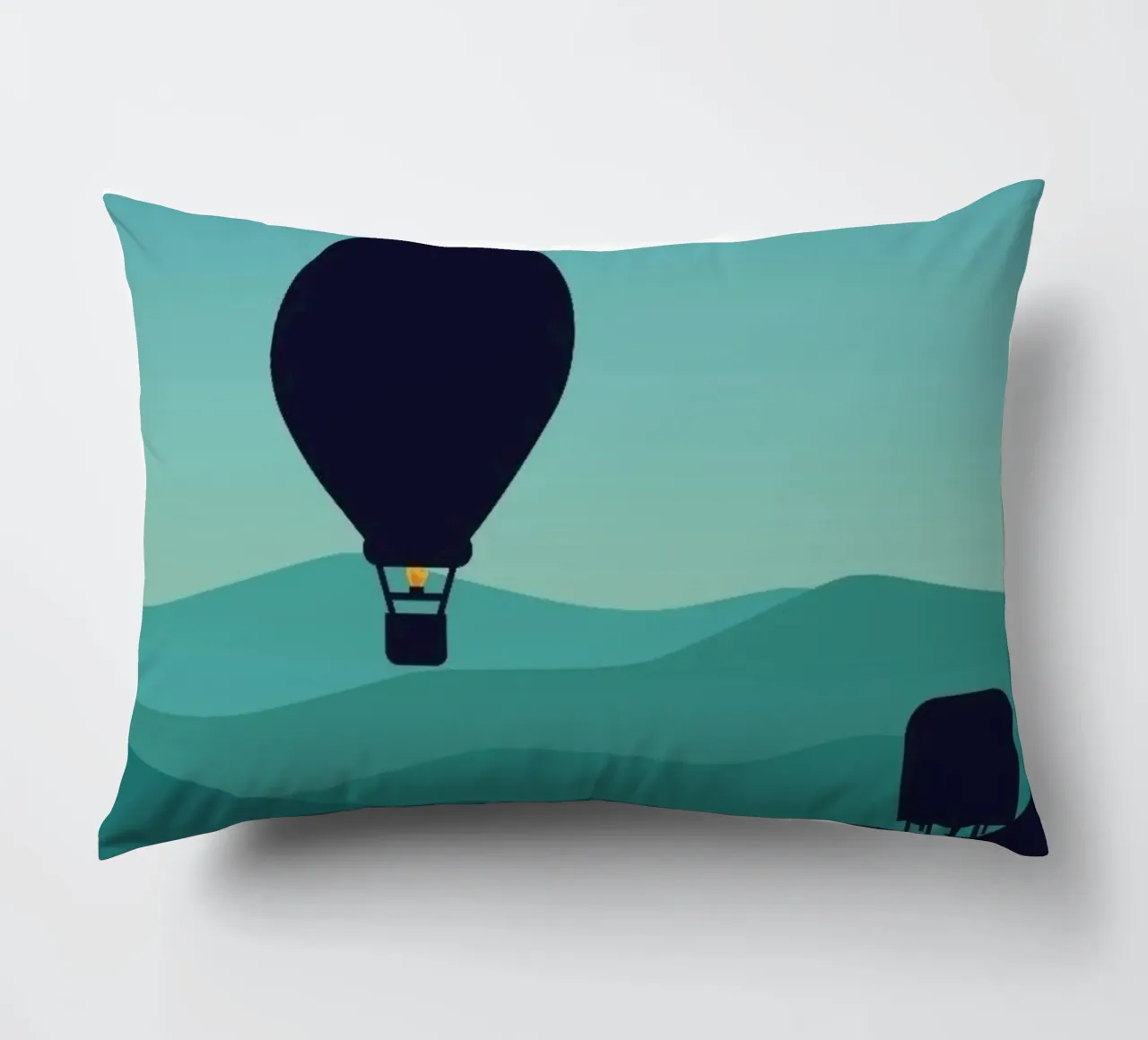 minimalist design gradient cuscino da twillight