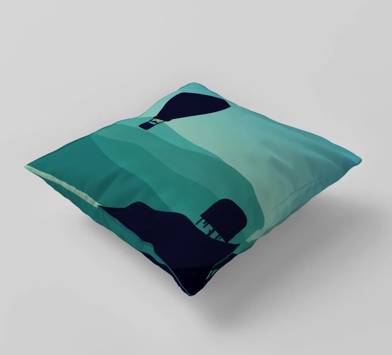 minimalist design gradient cuscino da twillight