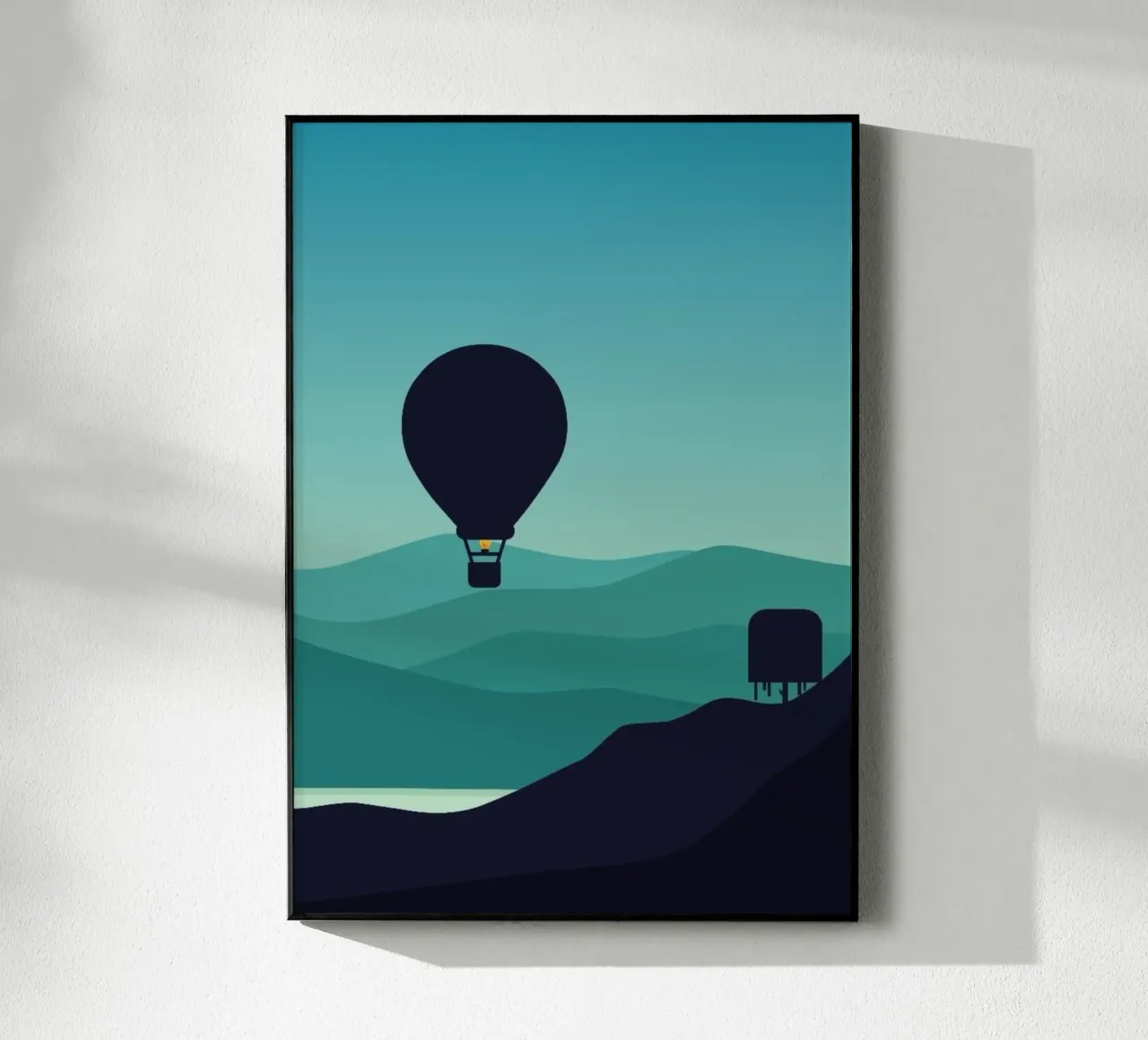 minimalist design gradient plexiglass da twillight