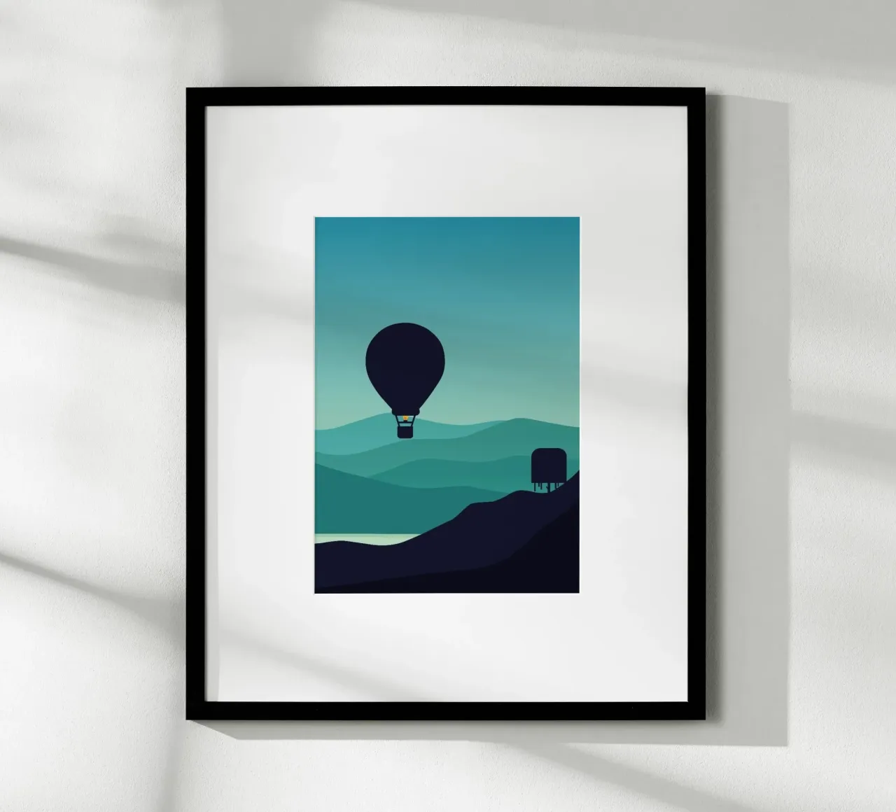 minimalist design gradient carta hahnemühle da twillight