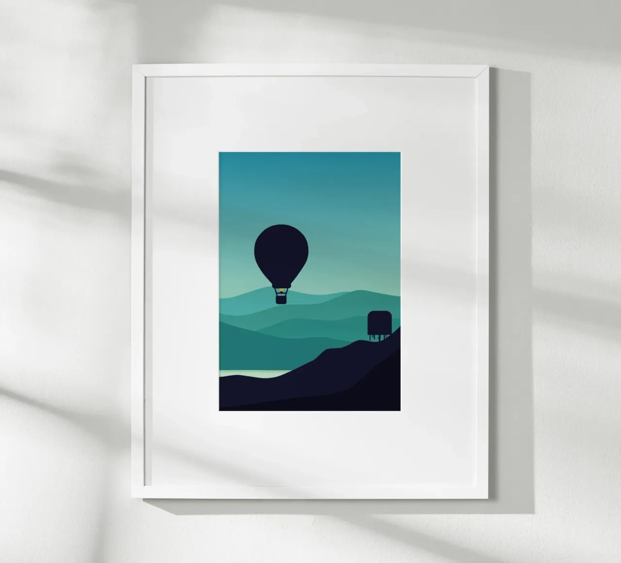 minimalist design gradient carta hahnemühle da twillight