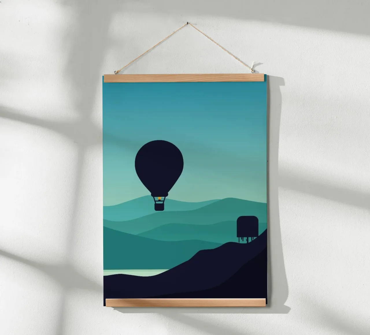 minimalist design gradient carta hahnemühle da twillight