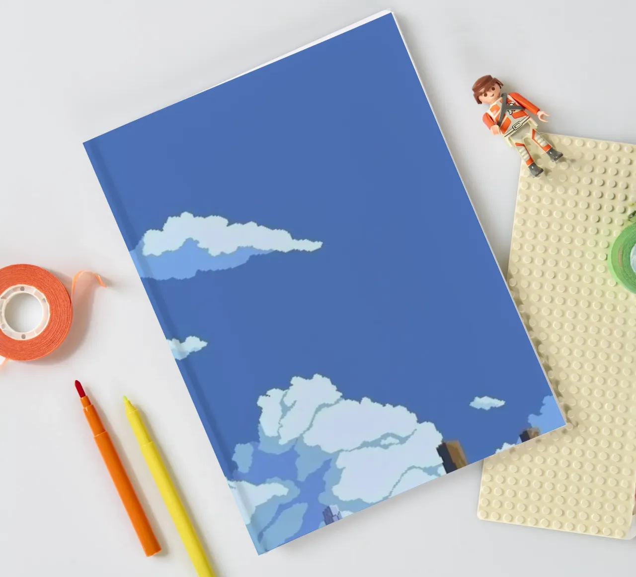 vertical-posts countryside notebook by Histrol