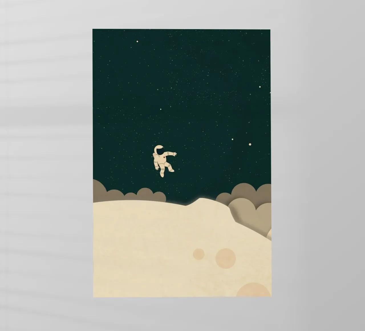 astronaut outer space pellicola backlit da twillight