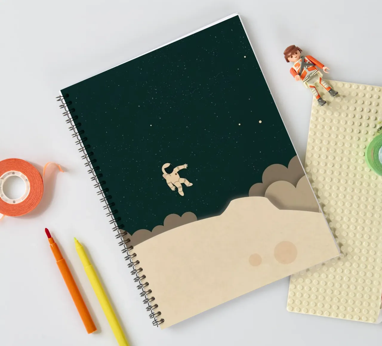 astronaut outer space diario ad anelli da twillight