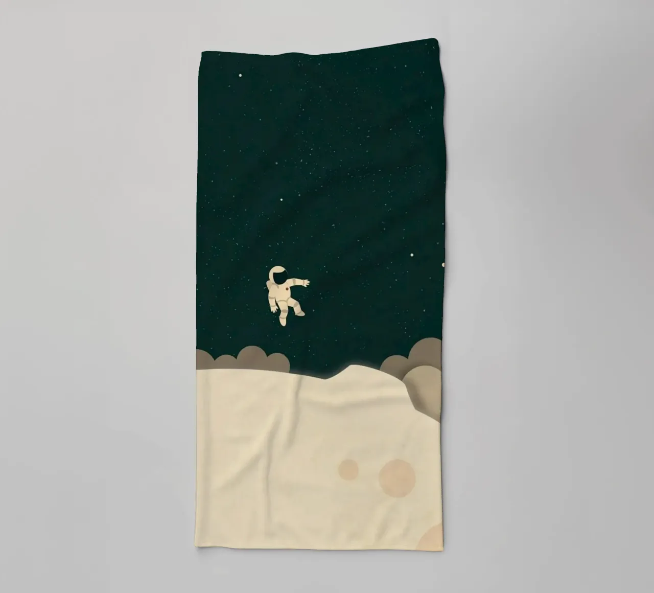 astronaut outer space asciugamano da bagno da twillight