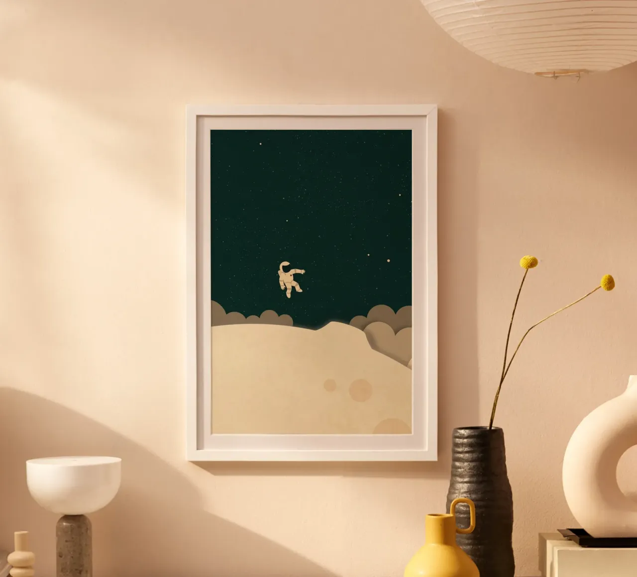 astronaut outer space carta hahnemühle da twillight