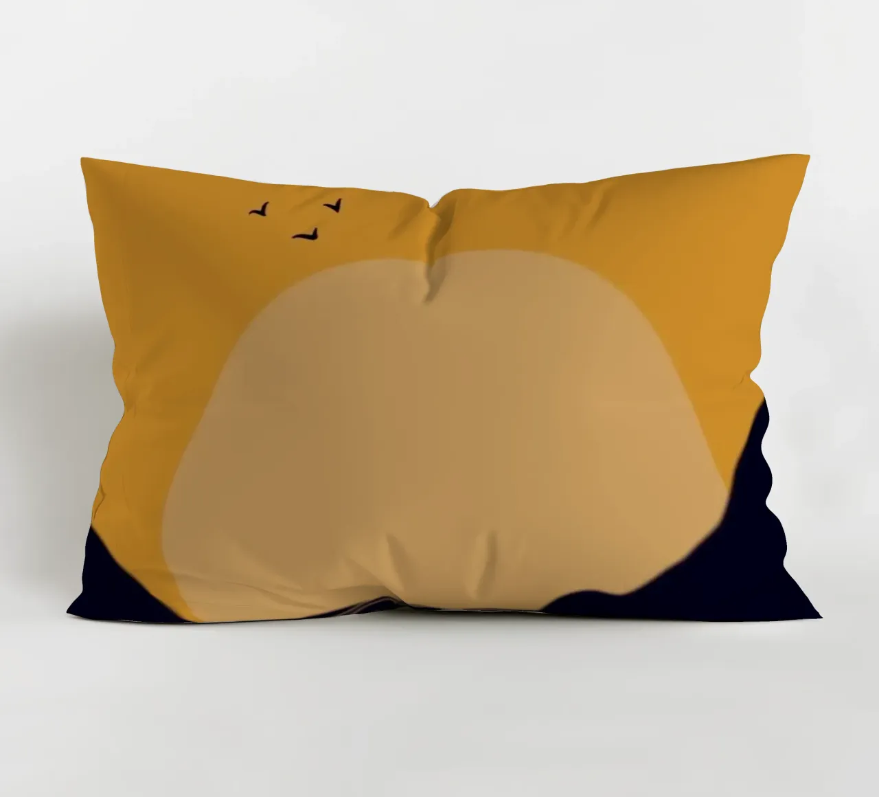 sunset birds cuscino da Histrol