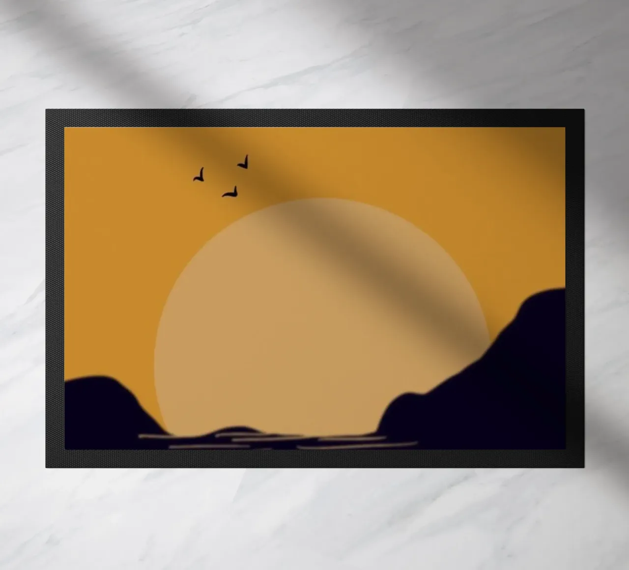 sunset birds zerbino da Histrol