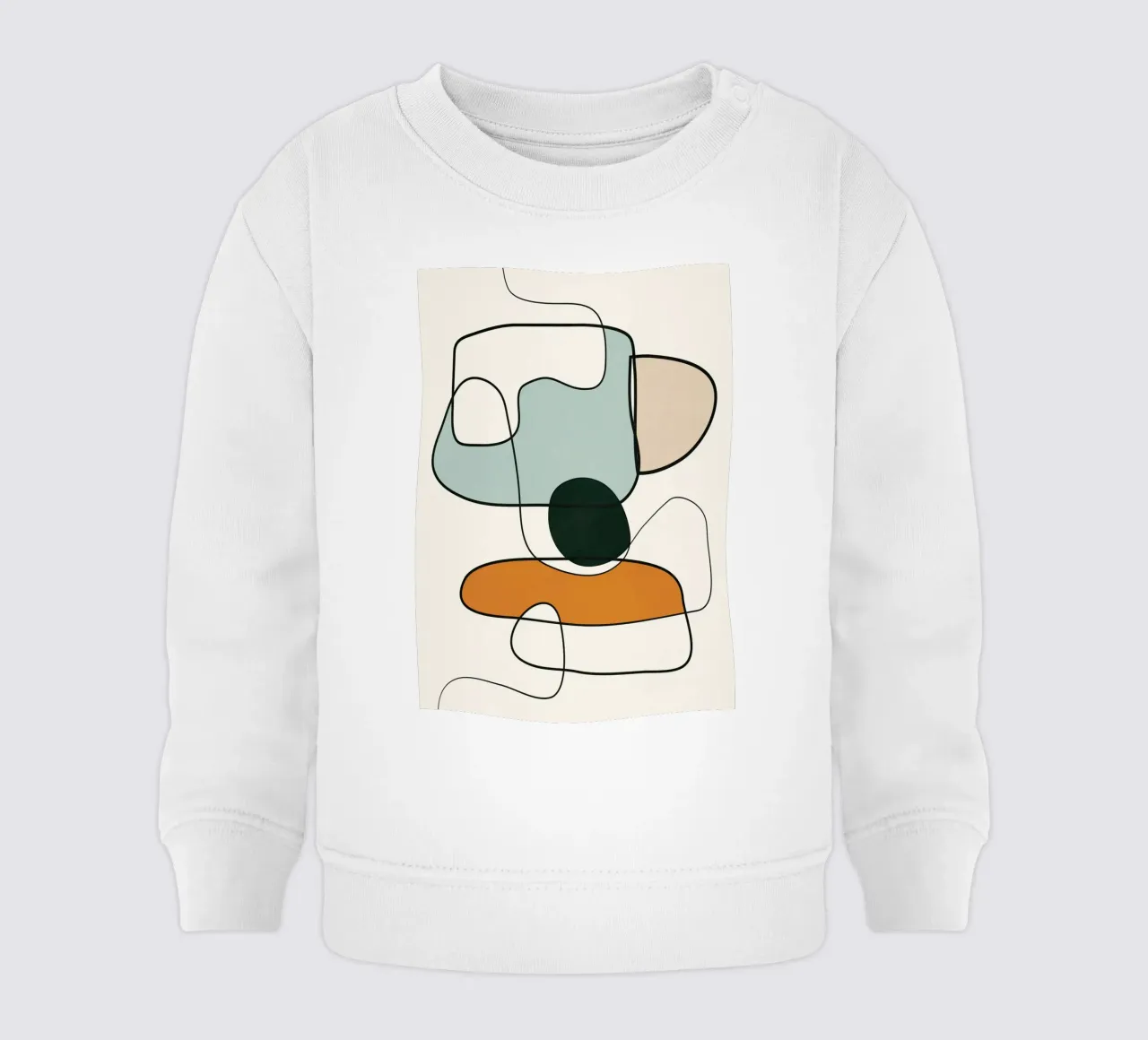 Abstract Line 11 felpa neonato da cityart