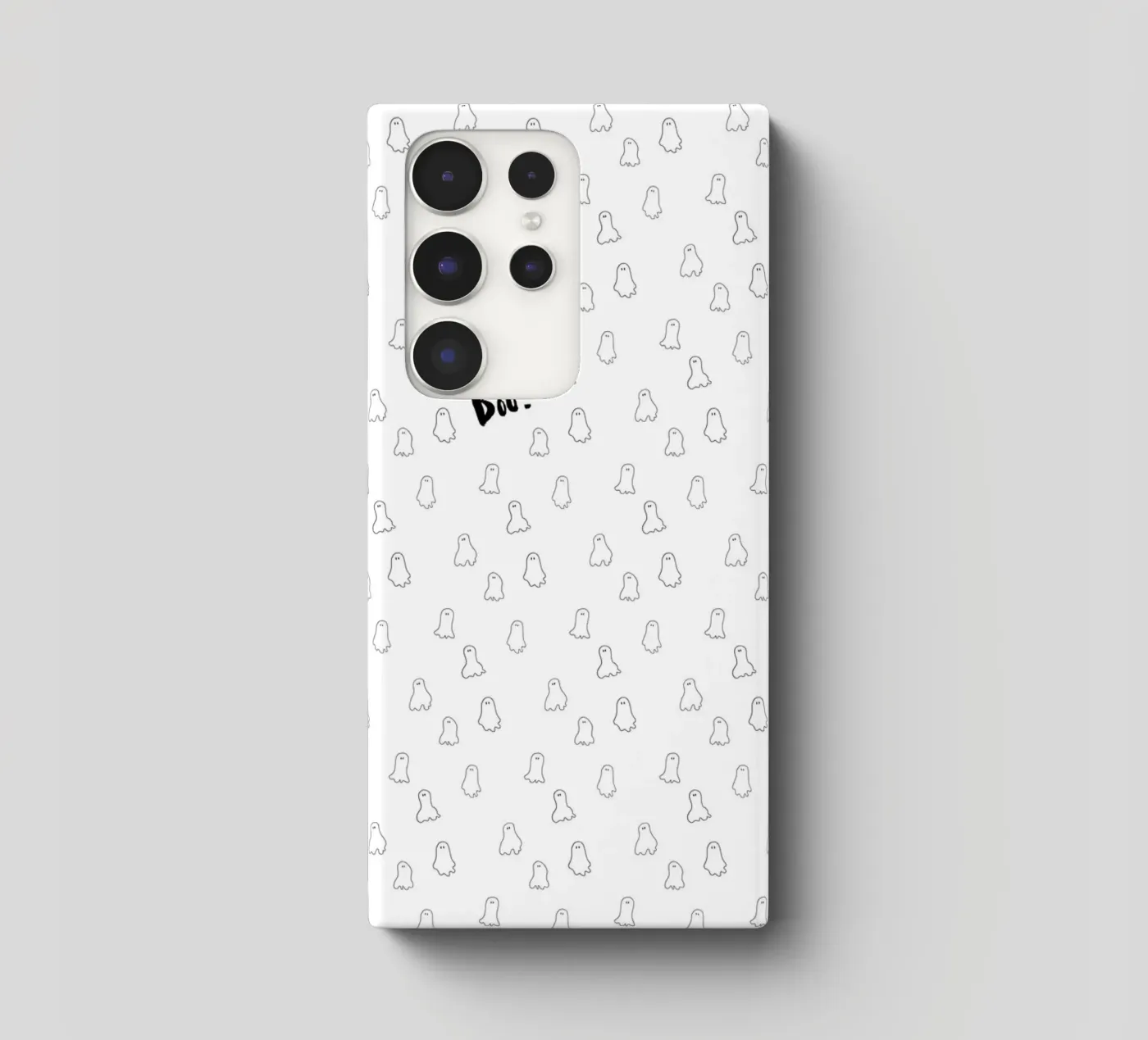 Ghost pattern samsung phone case by Brushmeetspaper