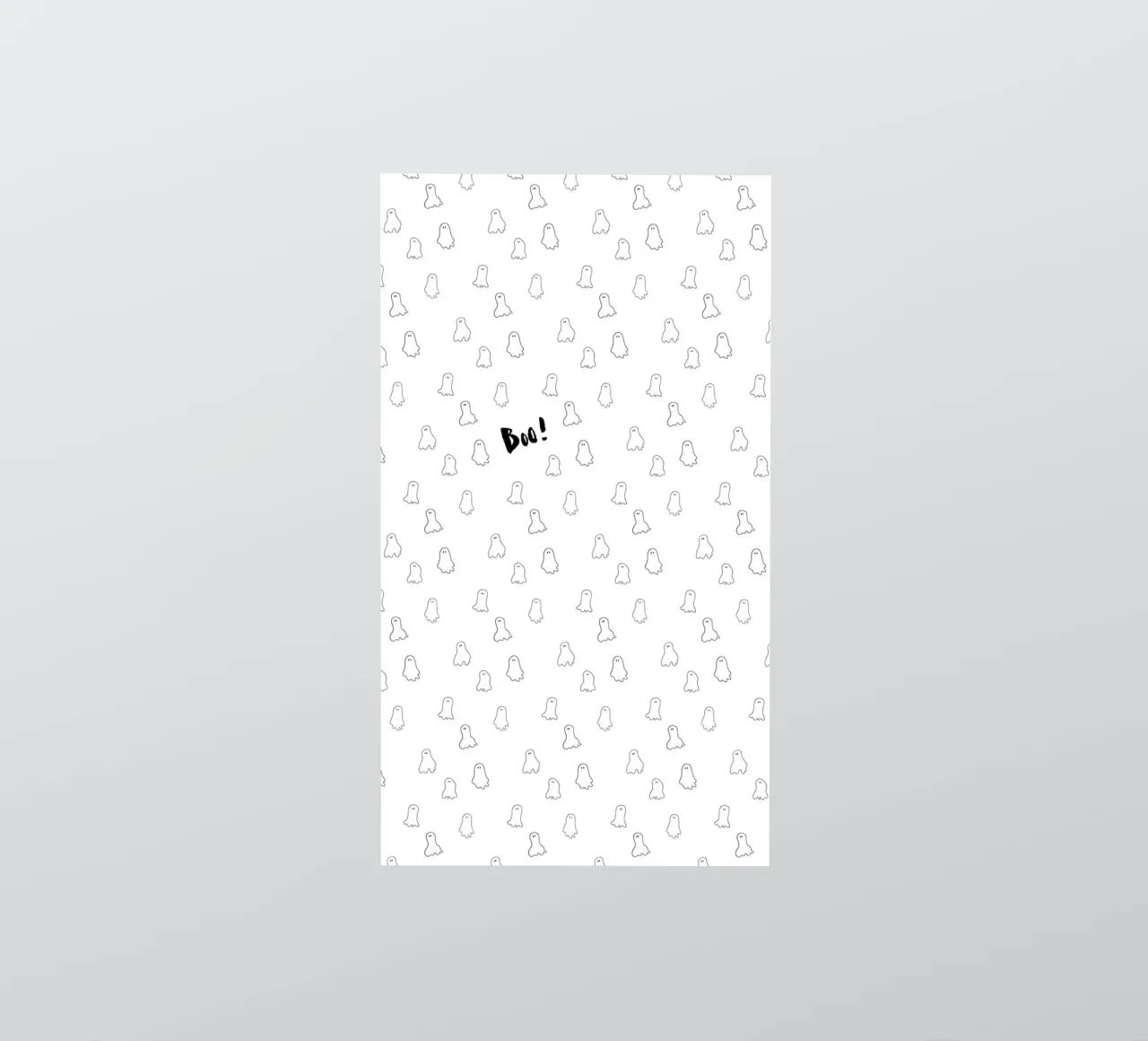 Ghost pattern sticker by Brushmeetspaper