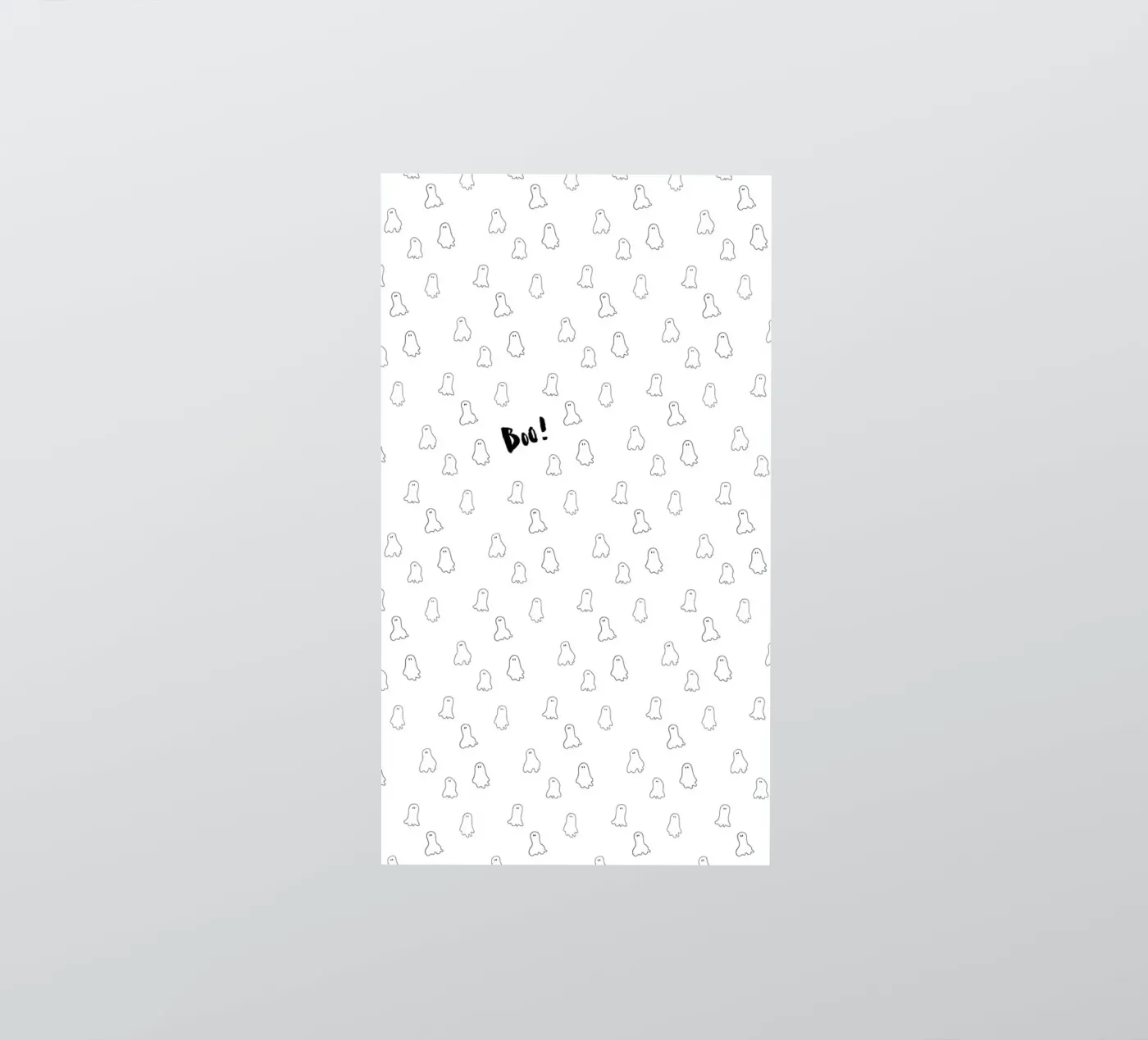 Ghost pattern sticker by Brushmeetspaper