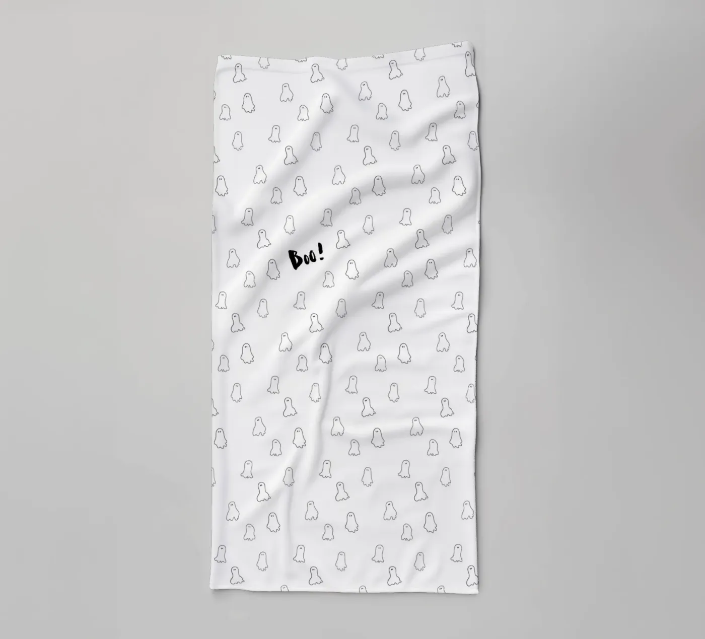 Modello fantasma asciugamano da bagno da Brushmeetspaper