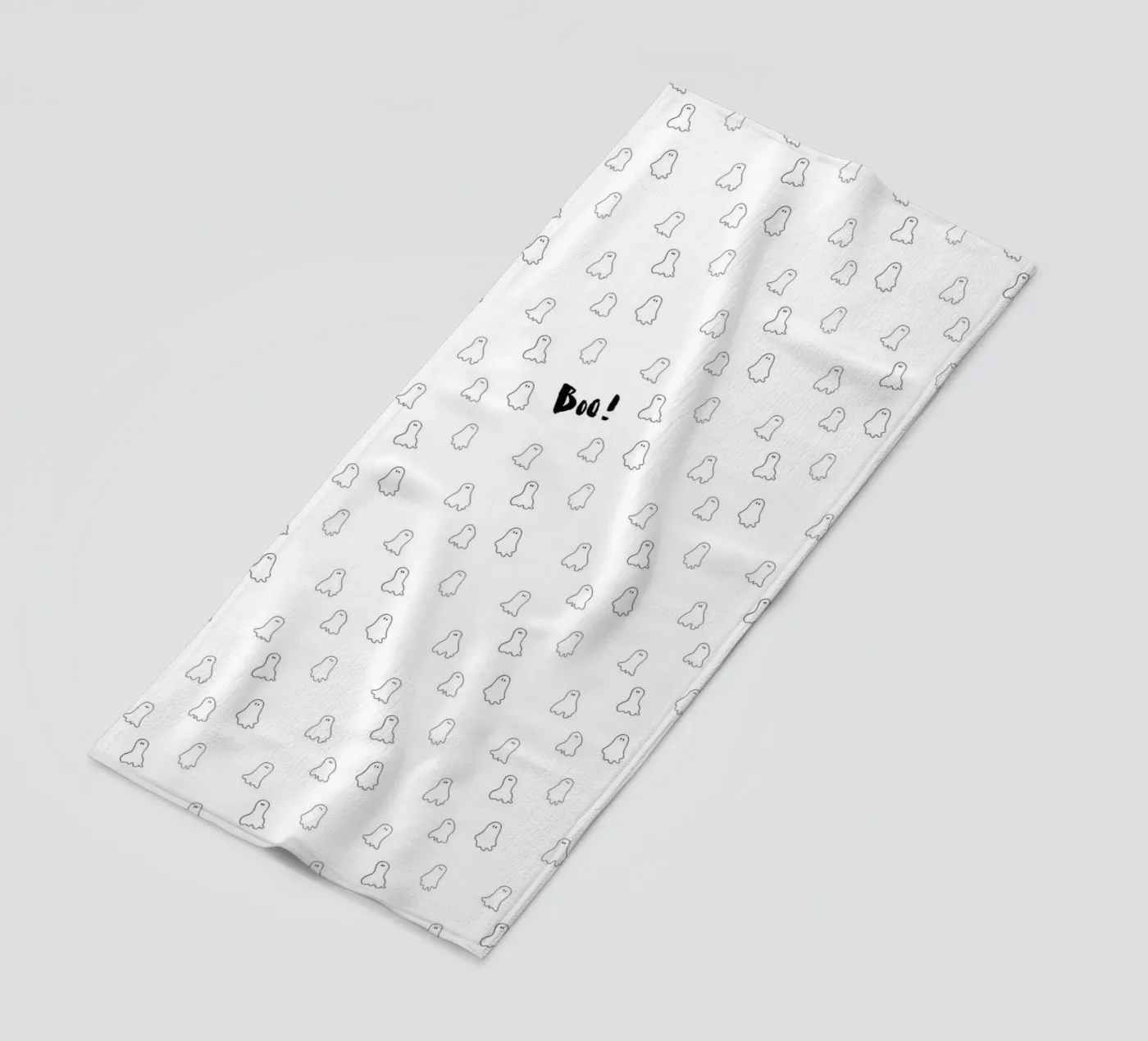 Motif de fantômes serviette de plage de Brushmeetspaper