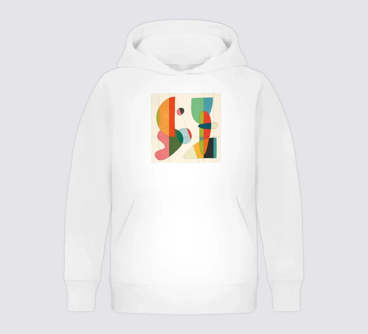 Modern Abstract Art 3 felpa bambino con cappuccio da cityart