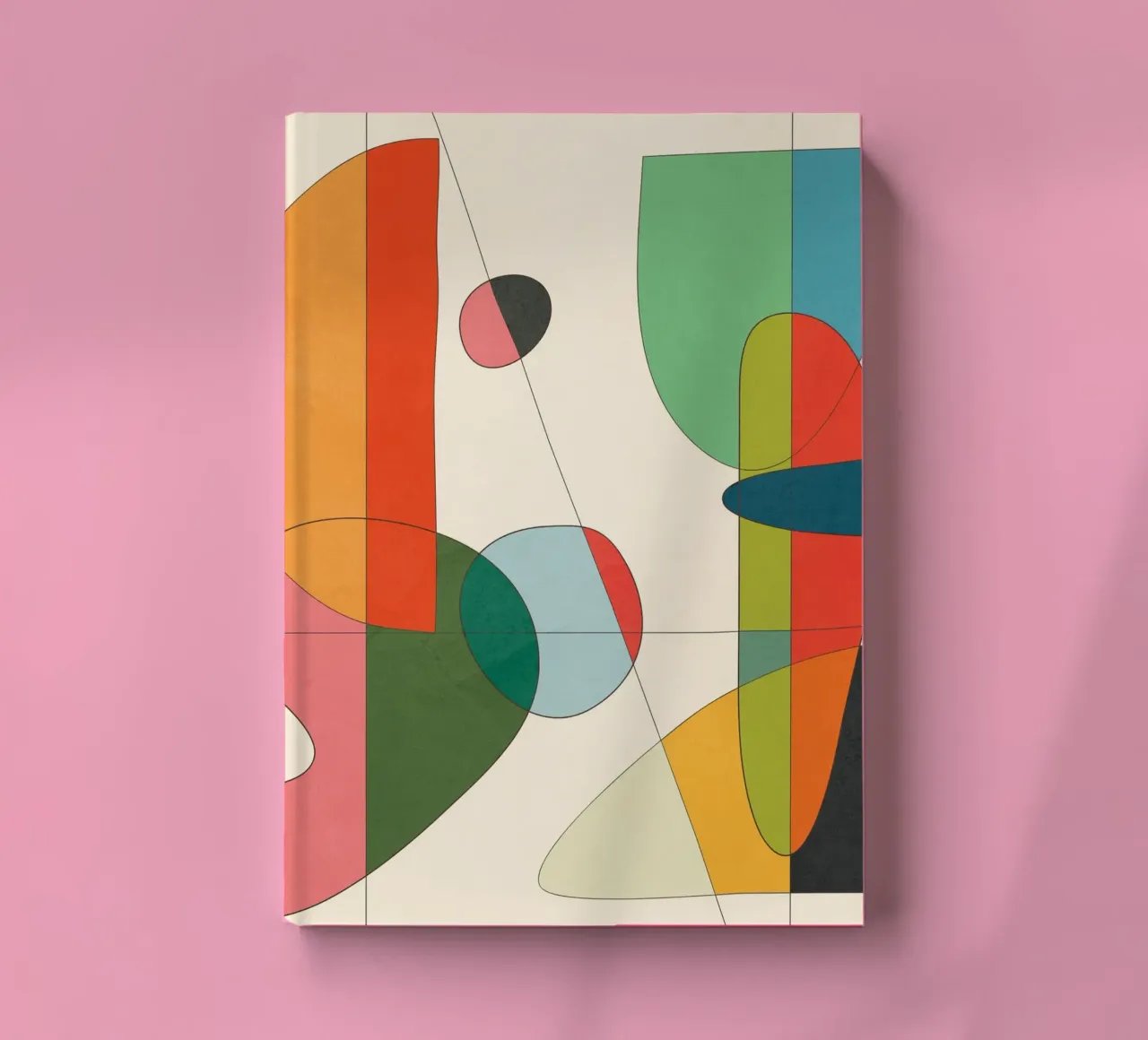 Modern Abstract Art 3 notebook by cityart