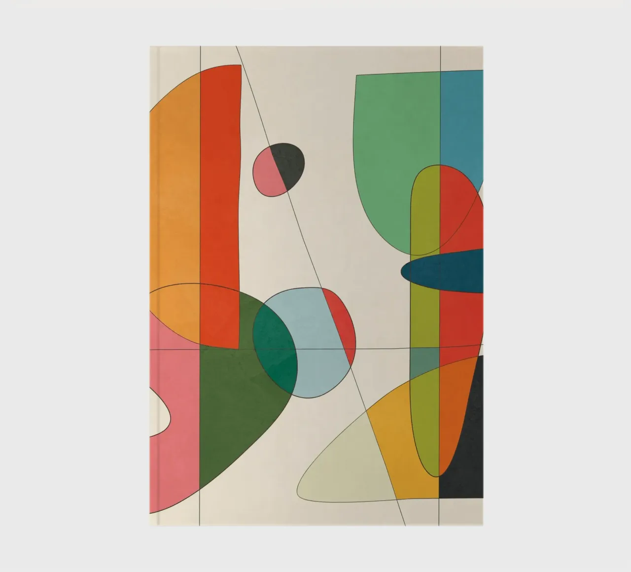 Modern Abstract Art 3 notebook by cityart
