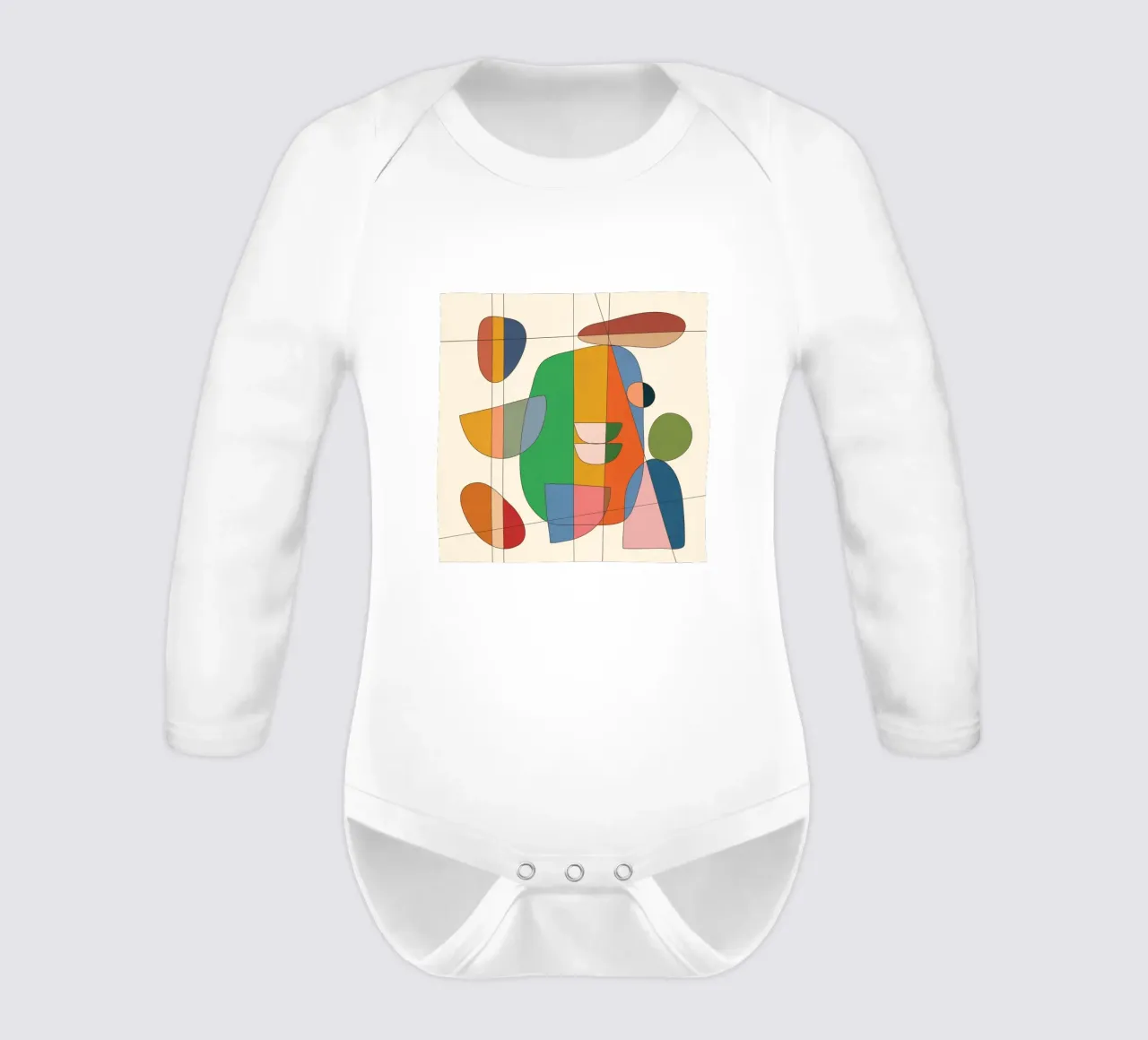Modern Abstract Art 6 body manches longues de cityart
