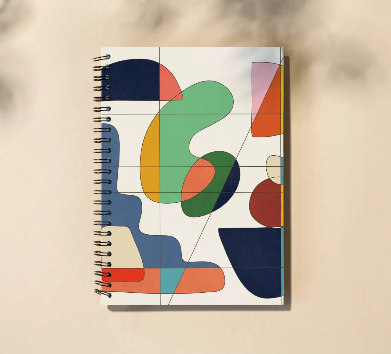 Modern Abstract Art 7 diario ad anelli da cityart