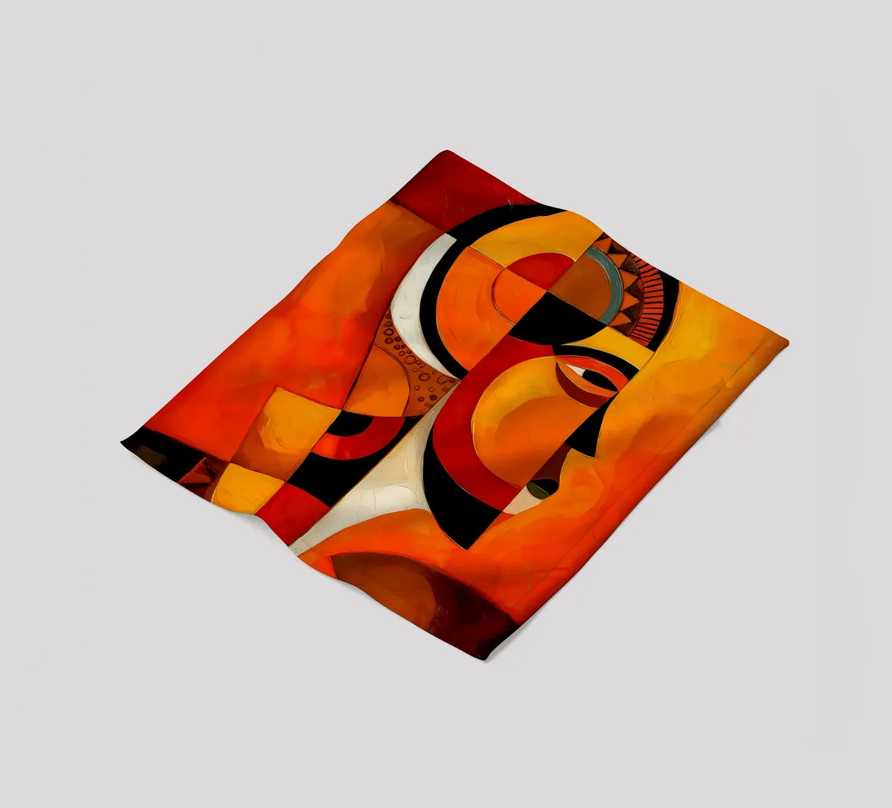 Astratto africano coperta in pile da Pictura