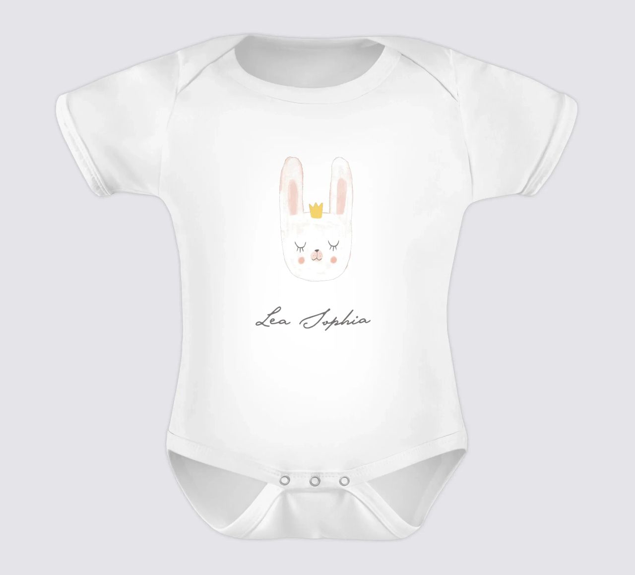 Petit lapin body bébé de mymia