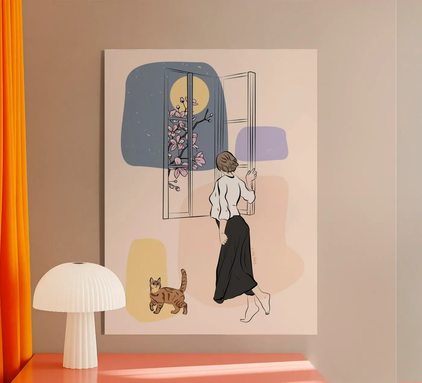 La notte dell'eccitazione plexiglass da Vioking