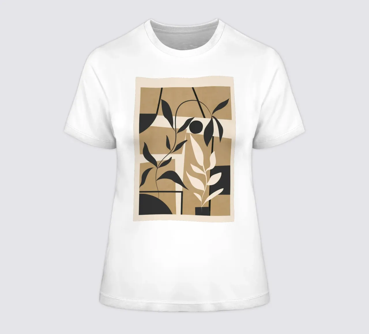Abstract Foliage 1 t-shirt da donna da cityart