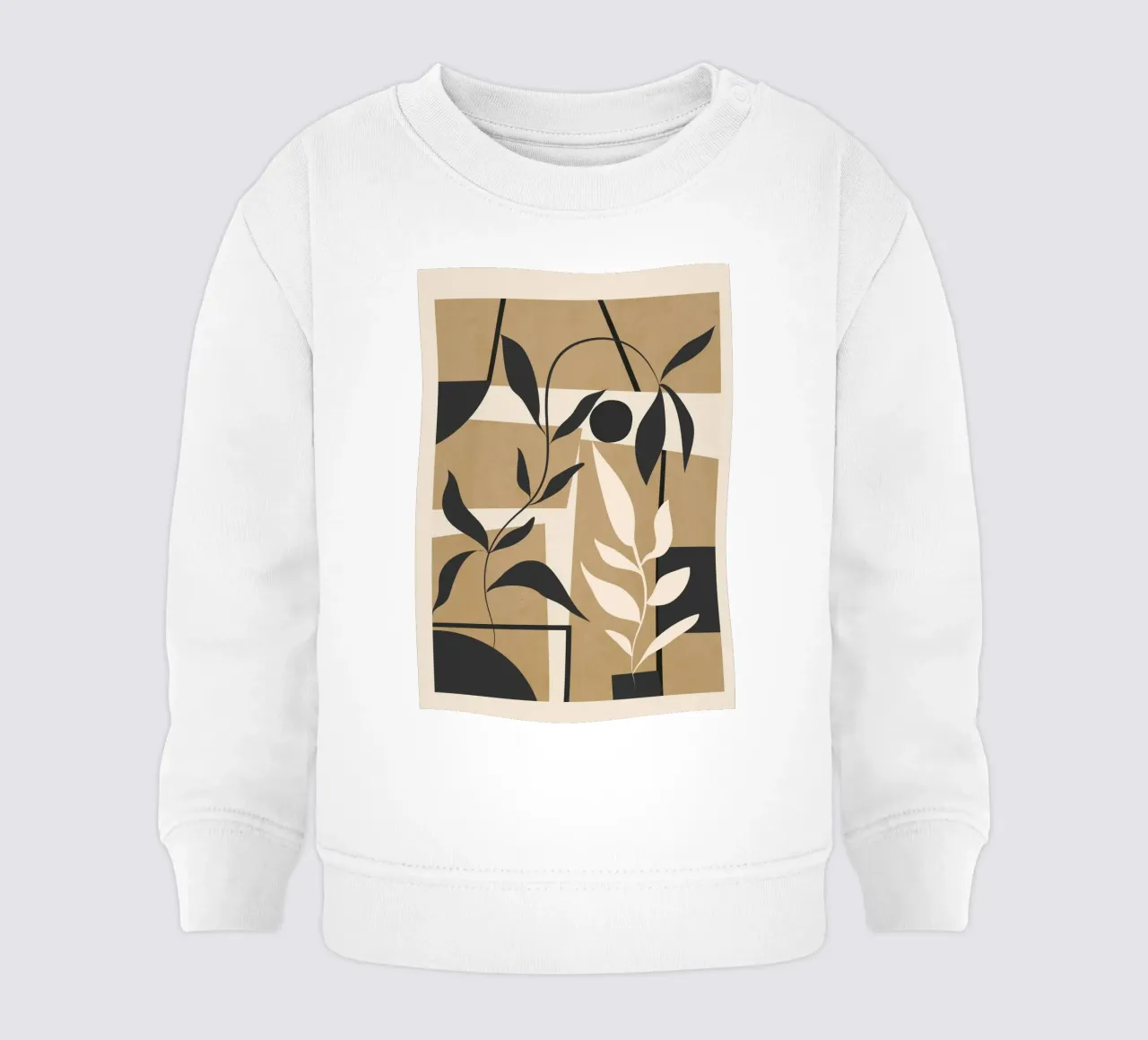 Abstract Foliage 1 felpa neonato da cityart