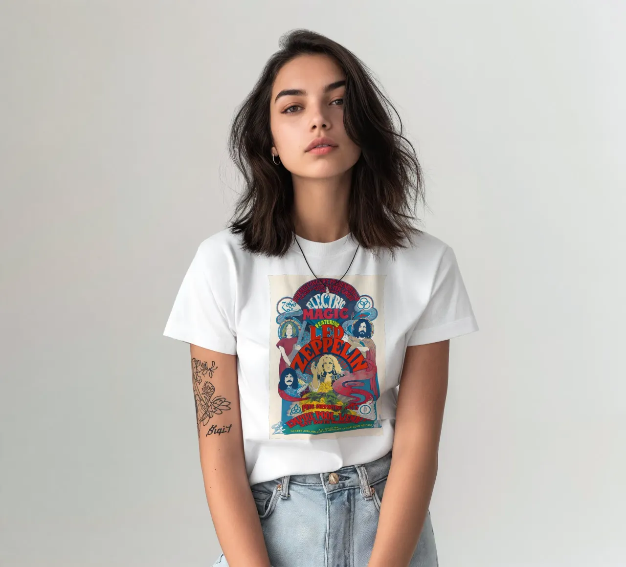 Led Zeppelin - Empire Pool - Wembley - London - 1971 - Conce t-shirt da DGUnder