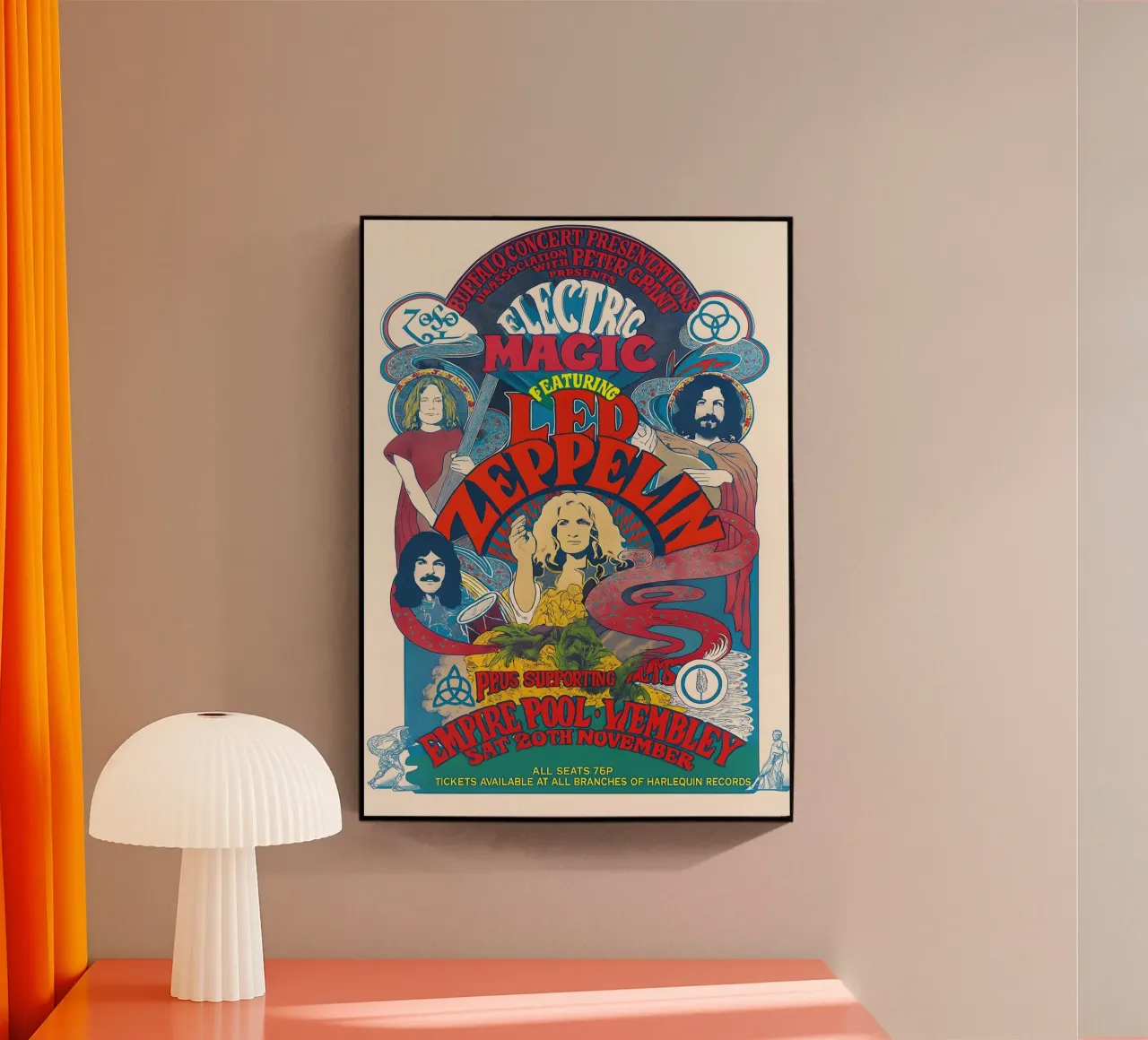 Led Zeppelin - Empire Pool - Wembley - London - 1971 - Conce plexiglass da DGUnder