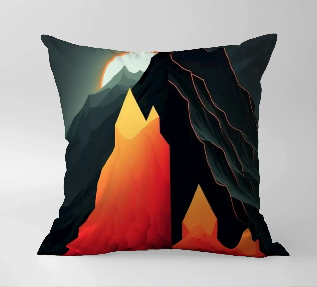 dark sky contrast decorative cushion by prindy