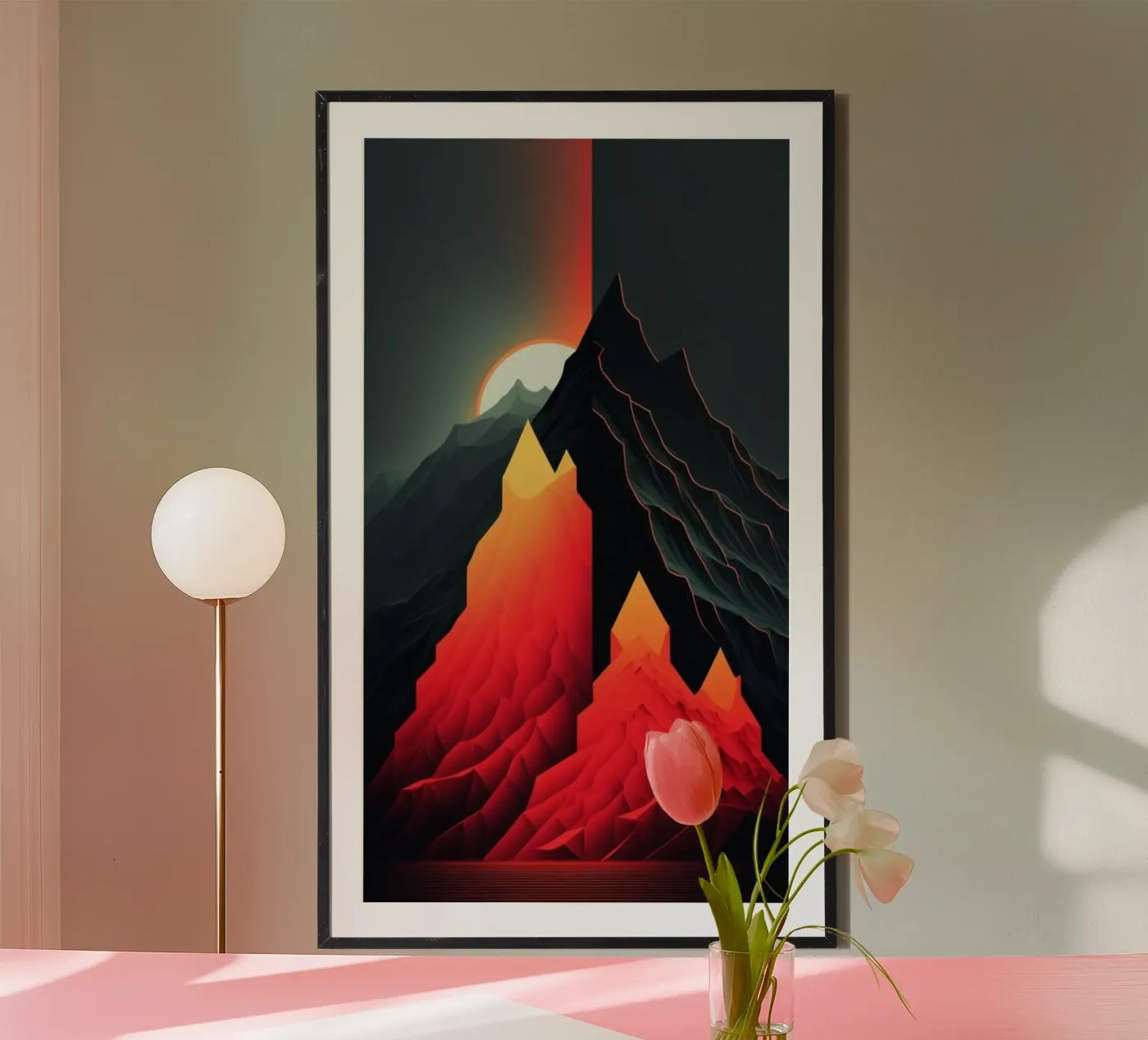 dark sky contrast poster da prindy